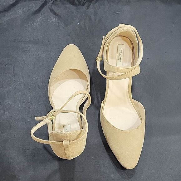 BRAND NEW COLE HAAN D'ORSAY WEDGE SANDALS - Picture 9 of 14